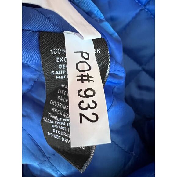 Pro Standard MLB Chicago Cubs Mashup Wool Women's Varsity Jacket Size XL - Picture 4 of 16